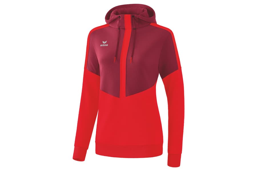 Damen Kapuzenpullover erima Squad, Gr. 40